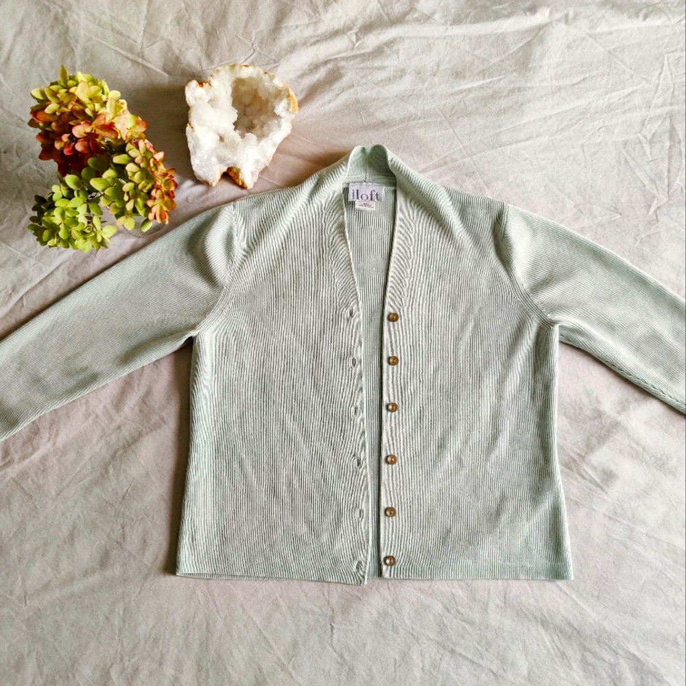 100% Silk Loft Cardigan size XS